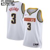Camiseta Niños NBA Denver Nuggets Bones Hyland 3 2022-23 Nike Association Edition Blanco Swingman